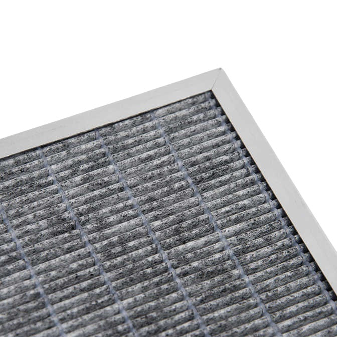 Activated Carbon Pleated Cloth Filters Media Active Carbon HEPA Air Filter