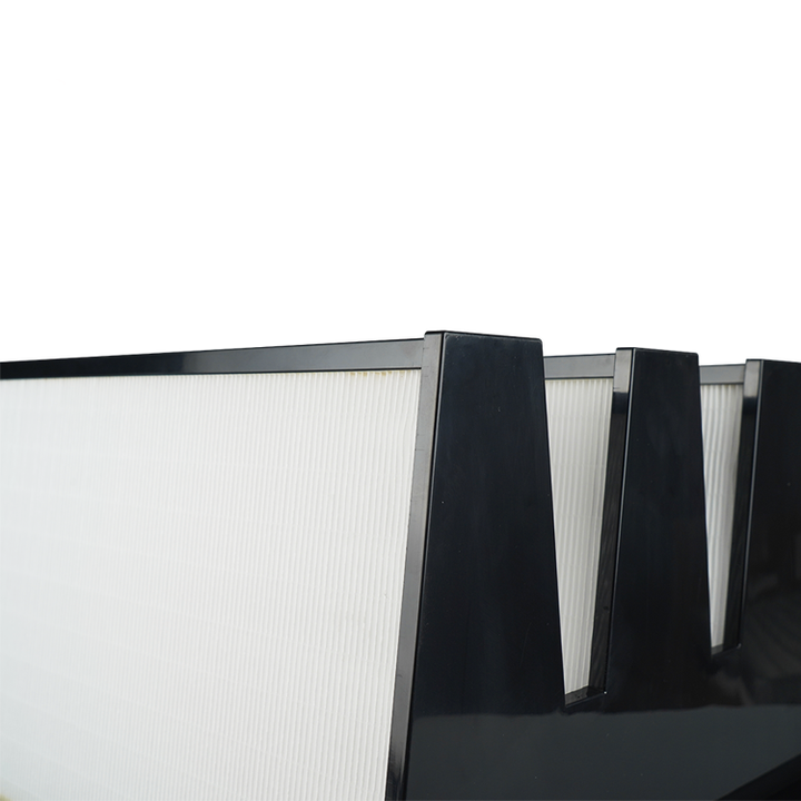 High Efficient ABS Plastic Frame v Bank Fibreglasss Combined Ventilation Filter