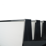 High Efficient ABS Plastic Frame v Bank Fibreglasss Combined Ventilation Filter