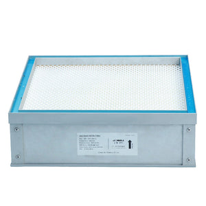 Liquid Seal Type High Efficiency H14 Side Liquid tank air Filter Industrial Filter Gel Seal Mini Pleat Hvac Hepa Filters