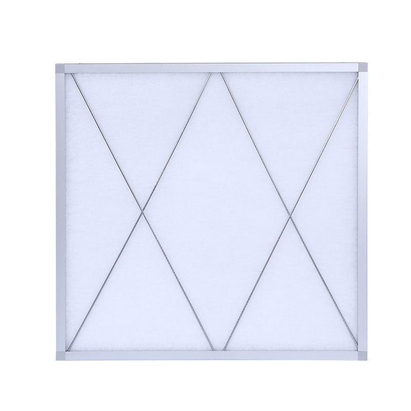 Aluminum Frame Air Purifier Filter G4 White Filter Cotton Primary Air Filter Flat-plate  Initial Efficiency Dust Filters