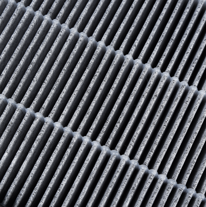 Activated Carbon Pleated Cloth Filters Media Active Carbon HEPA Air Filter