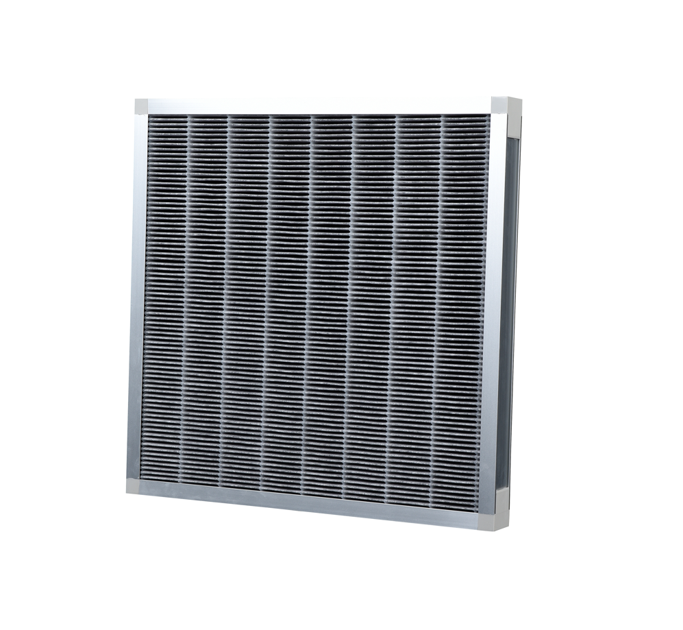 Activated Carbon Pleated Cloth Filters Media Active Carbon HEPA Air Filter