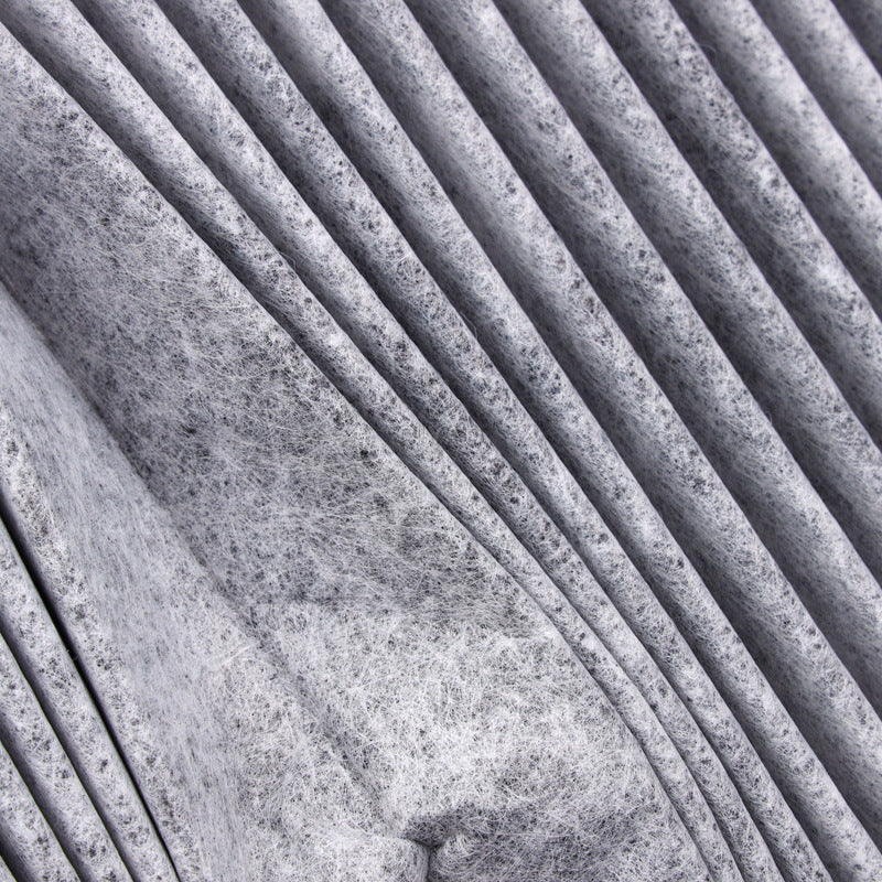 Activated Carbon Pleated Cloth Filters Media Active Carbon HEPA Air Filter