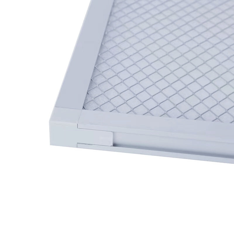 Aluminum Frame Air Purifier Filter G4 White Filter Cotton Primary Air Filter Flat-plate  Initial Efficiency Dust Filters