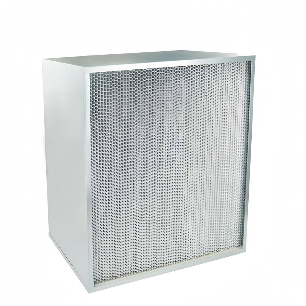 Box Filter Deep Pleated Separator Laminar Flow Hood H13 H14 Hepa Filter for Ventilation System