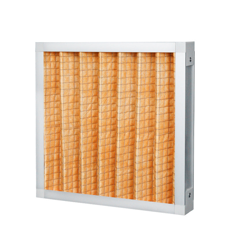 Aluminum Frame Pleated Panel Washable Primary Efficiency Mesh-covered Filter G4 Panel Filter