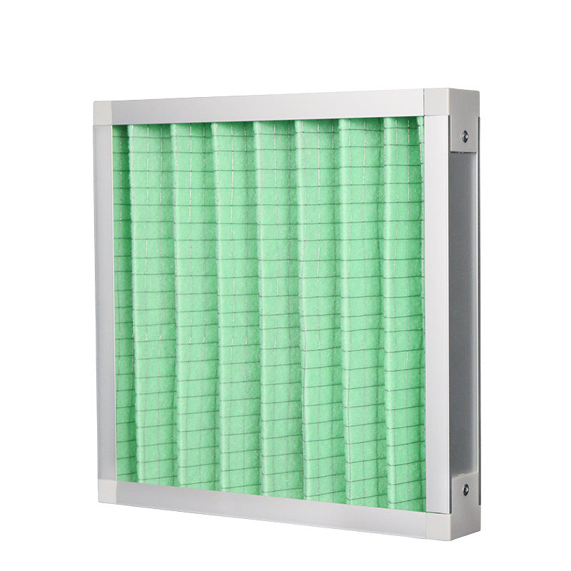 Aluminum Frame Pleated Panel Washable Primary Efficiency Mesh-covered Filter G4 Panel Filter