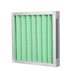 Aluminum Frame Pleated Panel Washable Primary Efficiency Mesh-covered Filter G4 Panel Filter