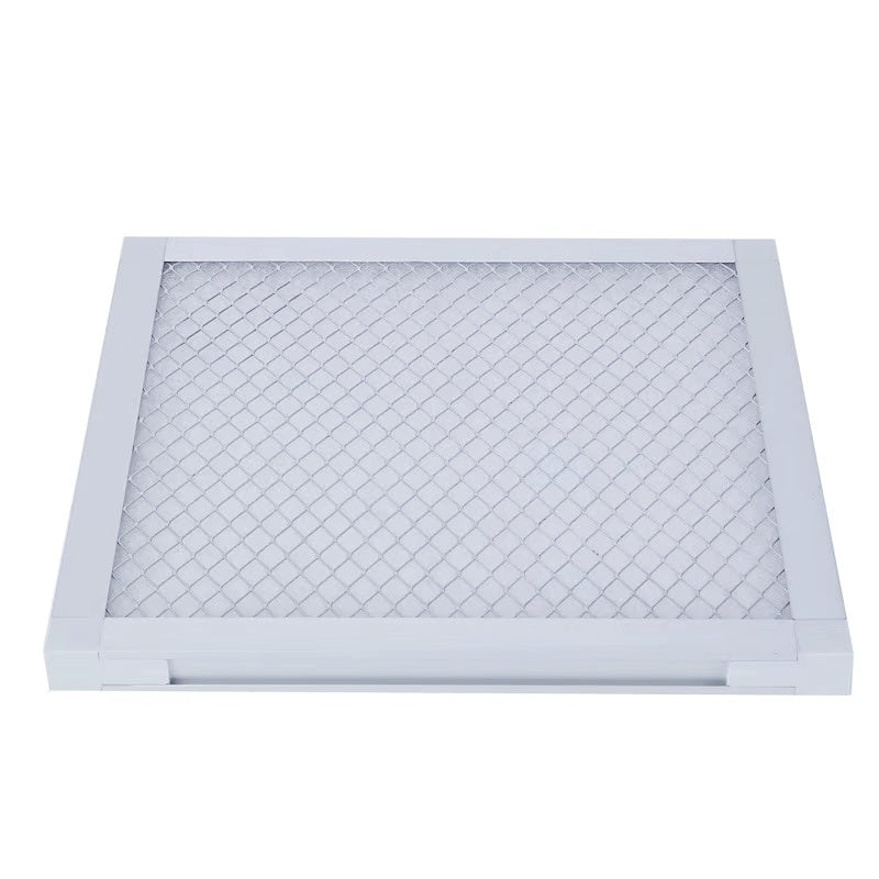 Aluminum Frame Air Purifier Filter G4 White Filter Cotton Primary Air Filter Flat-plate  Initial Efficiency Dust Filters